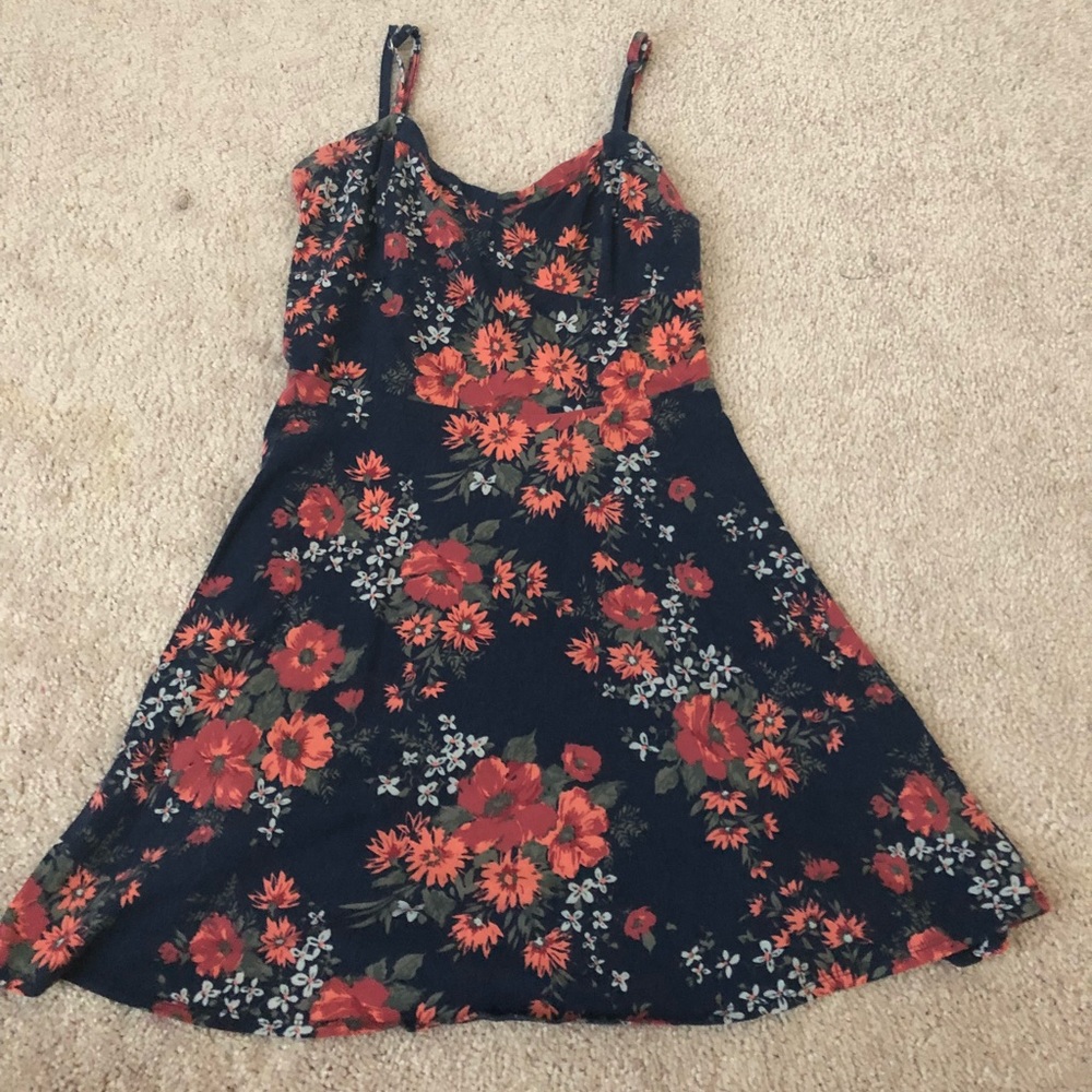 floral skater dress